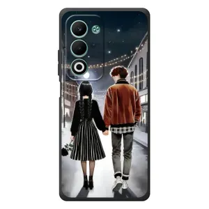 Чохол з дизайном Венздей 2 на OPPO A5m (Венздей та Тайлер)