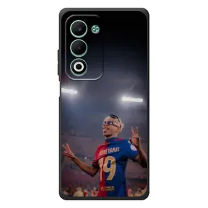 Чехол с футболистом Ламин Ямаль OPPO A5m (Ямаль на стадионе)