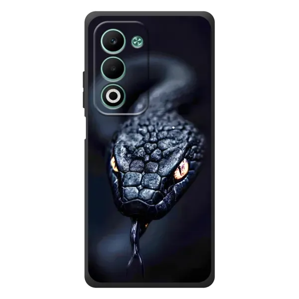 Чехол с принтом «Черная змея» для OPPO A5m