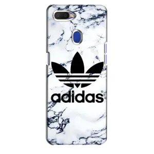 Чехлы Адидас для Oppo A5s (AlphaPrint) (Адидас на мраморе)