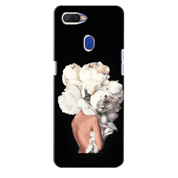 Чехол с принтом «Белые цветы» для OPPO A5s Чехол с принтом «Белые цветы» для OPPO A5s