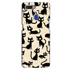 Чехол с рисунком кот на Oppo A5s