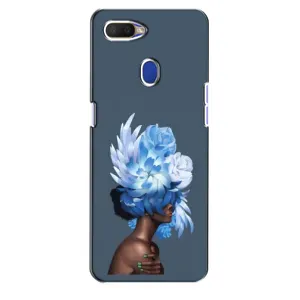 Чехлы (ART) Цветы на Oppo A5s (VPrint) (Цветы на голове)