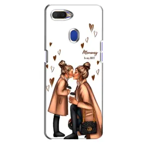 Чехол с печатью для Oppo A5s - (Мама с ребенком) (AlphaPrint)