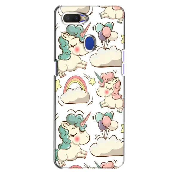 Чехол с принтом «Единорожки» для OPPO A5s