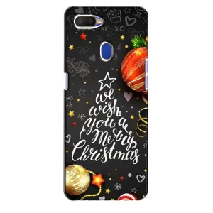 Рождественские Чехлы для Oppo A5s (VPrint) (Елочка)