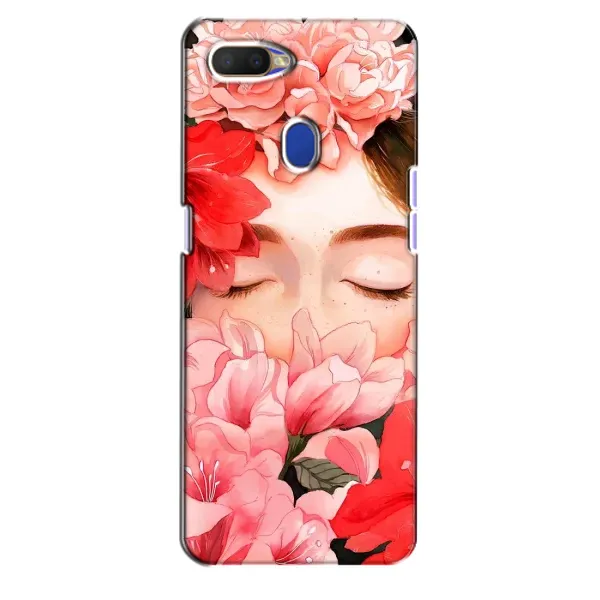 Чехол с принтом «Глаза в цветах» для OPPO A5s Чехол с принтом «Глаза в цветах» для OPPO A5s