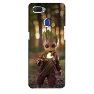 Чехол МАРВЕЛ для Оппо А5с (AlphaPrint) (I am Groot)