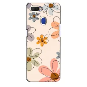 Чехол с принтом «Разноцветные цветы» для OPPO A5s