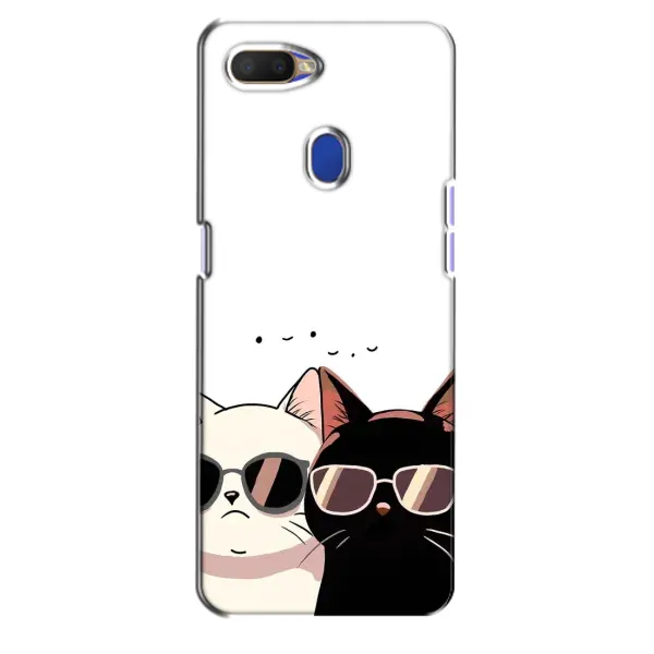 Чехол с принтом «Коты в очках» для OPPO A5s