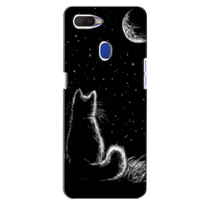 Чехол с принтом для Oppo A5s (AlphaPrint) Модные коты