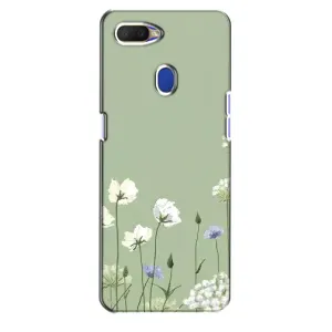 Чехол с принтом «Цветы на зеленом» для OPPO A5s