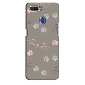 Чехол с рисунком кот на Oppo A5s (Лапы и усы)