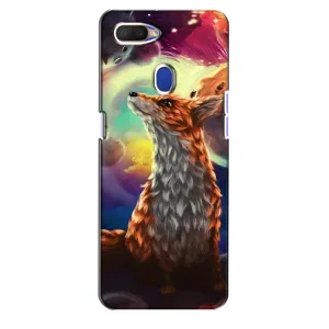 Чехлы с картинкой Лисички для Oppo A5s (VPrint) (Лисица в космосе)