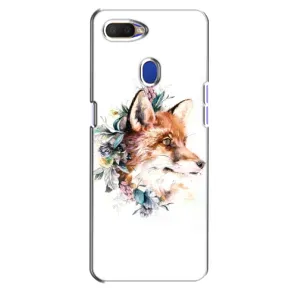 Чехлы с картинкой Лисички для Oppo A5s (VPrint) (Лисичка в цветочках)