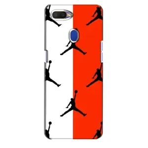Чехлы для Oppo A5s - с картинкой JORDAN (AlphaPrint) (Лого Джордан)