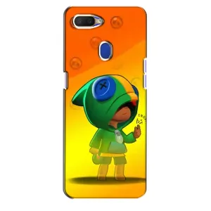 Чехол для Oppo A5s Бравл Старс (VPrint) (Мальчик Леон)
