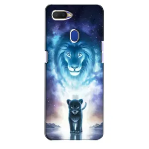Чехол со Львом для Oppo A5s (VPrint) (Маленький лев)