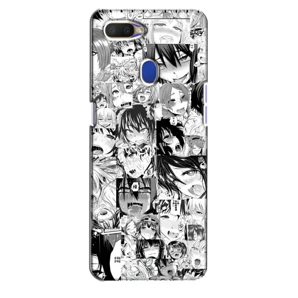 Чехол с принтом «Ahegao manga» для OPPO A5s