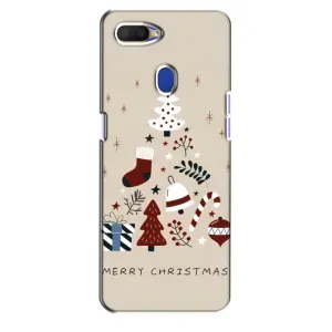 Рождественские Чехлы для Oppo A5s (VPrint) (Merry Christmas)