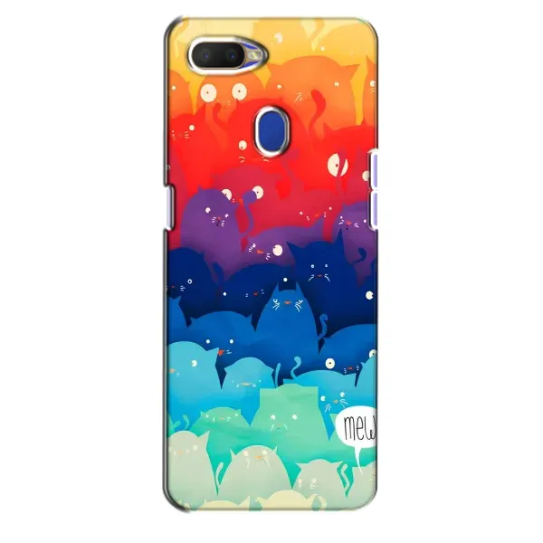 Чехол с принтом «Mew» для OPPO A5s
