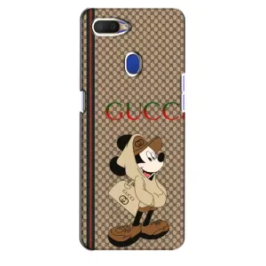 Чехлы ГУЧЧИ для Оппо А5с (AlphaPrint) (Mickey GUCCI)