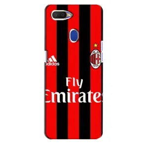 Чехлы для Oppo A5s (VPrint) - Футбольные клубы (Milan)