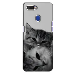 Чехол с рисунком кот на Oppo A5s (Пара котов)