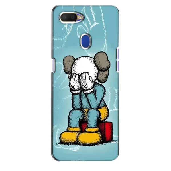 Чехол с принтом «Плач Bearbrick» для OPPO A5s