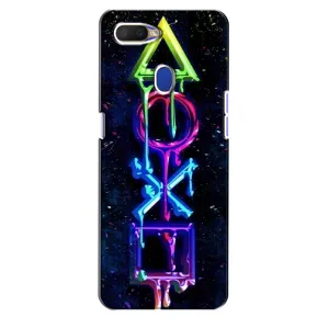 Чехлы с тематикой Киберспорт для Oppo A5s (VPrint) (Pleystation лого)