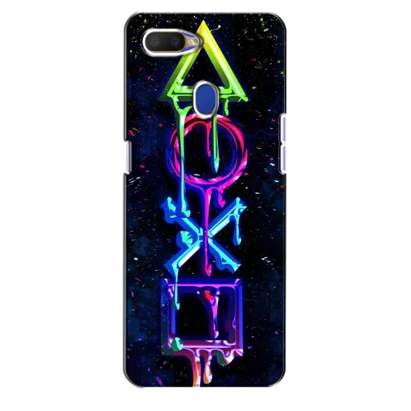 Чехол с принтом «Pleystation лого» для OPPO A5s