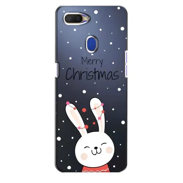 Чехол с принтом «Рождественский заяц» для OPPO A5s Чехол с принтом «Рождественский заяц» для OPPO A5s