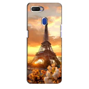 Чехол Эйфелева Башня для Oppo A5s - (AlphaPrint) (Солнечная башня)