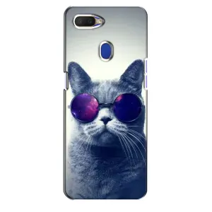 Чехол с принтом для Oppo A5s (AlphaPrint) Модные коты (Стильный кот)