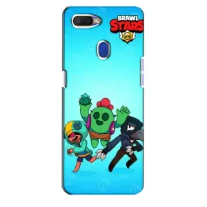 Чехлы Brawl Stars для Oppo A5s (AlphaPrint) (Трио героев)