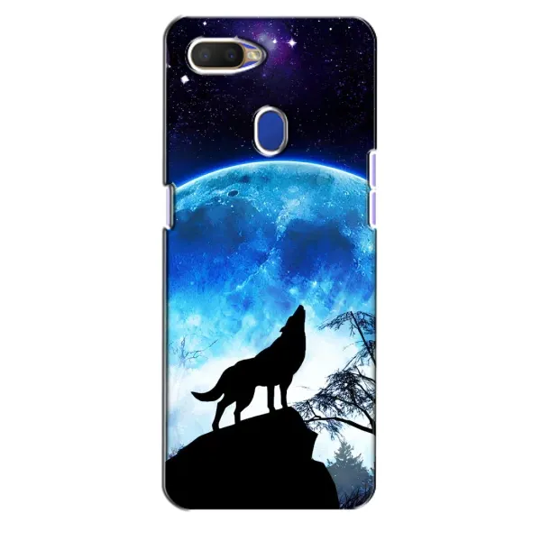 Чехол с принтом «Волк на луну» для OPPO A5s Чехол с принтом «Волк на луну» для OPPO A5s