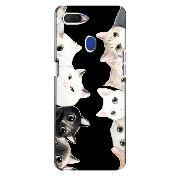Чехол с принтом «Взгляд котов» для OPPO A5s
