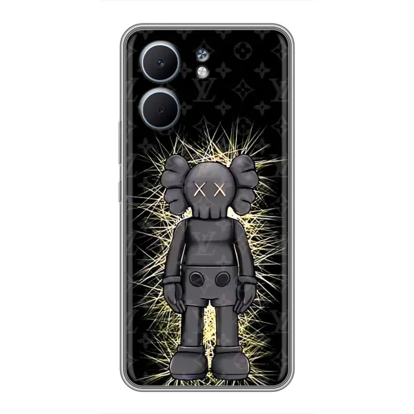 Чехол с принтом «Bearbrick LV» для OPPO A5x