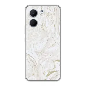 Мраморний чехол на OPPO A5x (VPrint) (Білий мрамор)