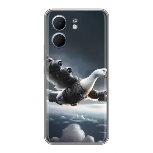 Чохол з мемом Тралалело тралала на OPPO A5x (Бомбардіні гусіні)