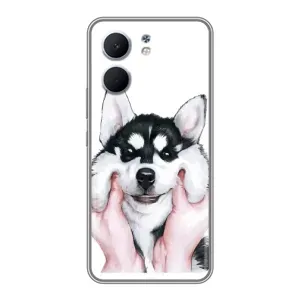 Чохли з собаками для OPPO A5x (VPrint) (Радісний Хаскі)