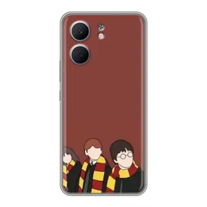 Чохли з Гаррі Поттером для OPPO A5x (AlphaPrint) (Гарі з друзями)
