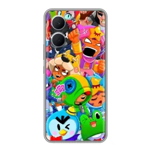 Чехол для OPPO A5x Бравл Старс (VPrint) (Герої Бравл Старс)