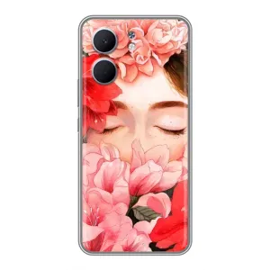 Чехлы (ART) Цветы на OPPO A5x (VPrint) (Очі в квітах)