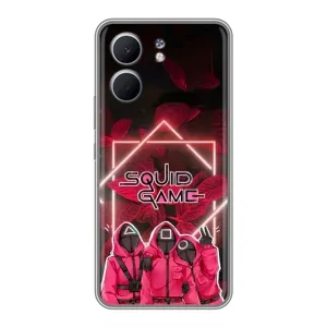 Чохол Гра в кальмара для OPPO A5x (Охоронці Гра кальмара)