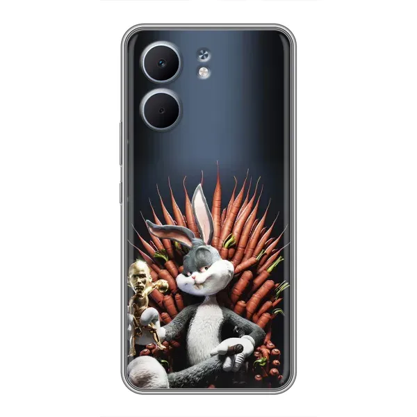 Чохол з принтом «Король Кролик» для OPPO A5x