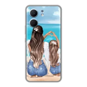 Чохол з друком для OPPO A5x - (Мама з дитинкою) (AlphaPrint)