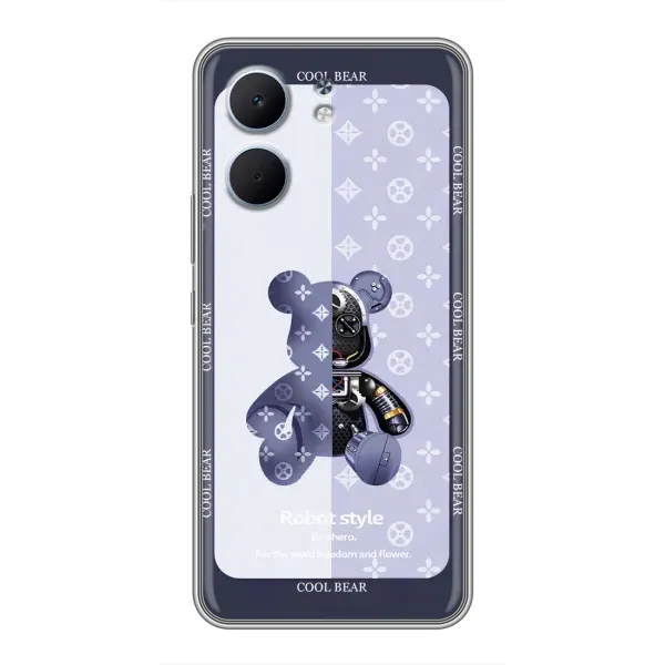 Чохол з принтом «Медведик LV» для OPPO A5x