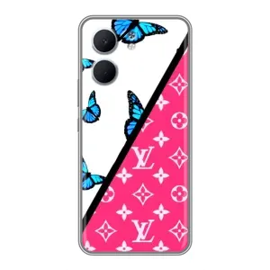 Бренднові Чохли для OPPO A5x - (PREMIUMPrint) (Мода LV)
