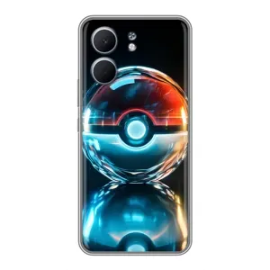 Чехол с Пикачу на OPPO A5x (Мяч Пикачу)